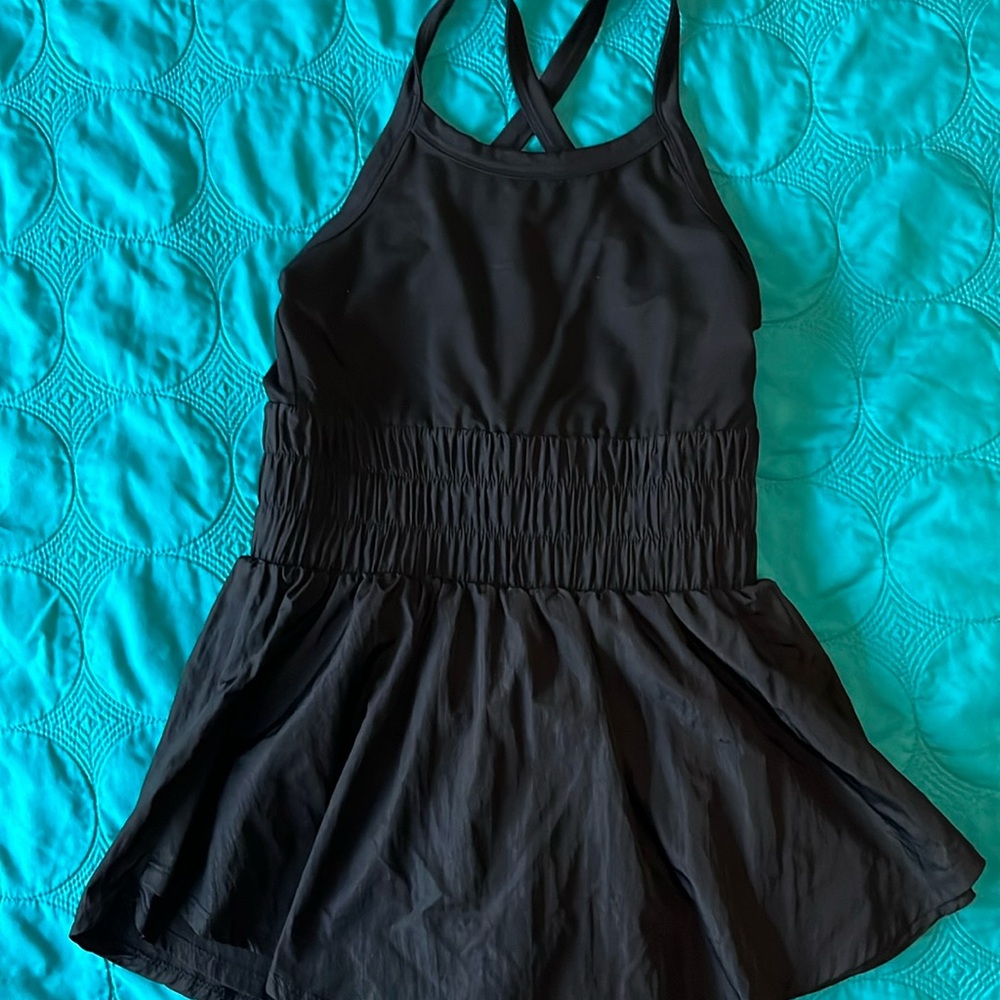 Gianni Bini black shorts/romper girls size medium